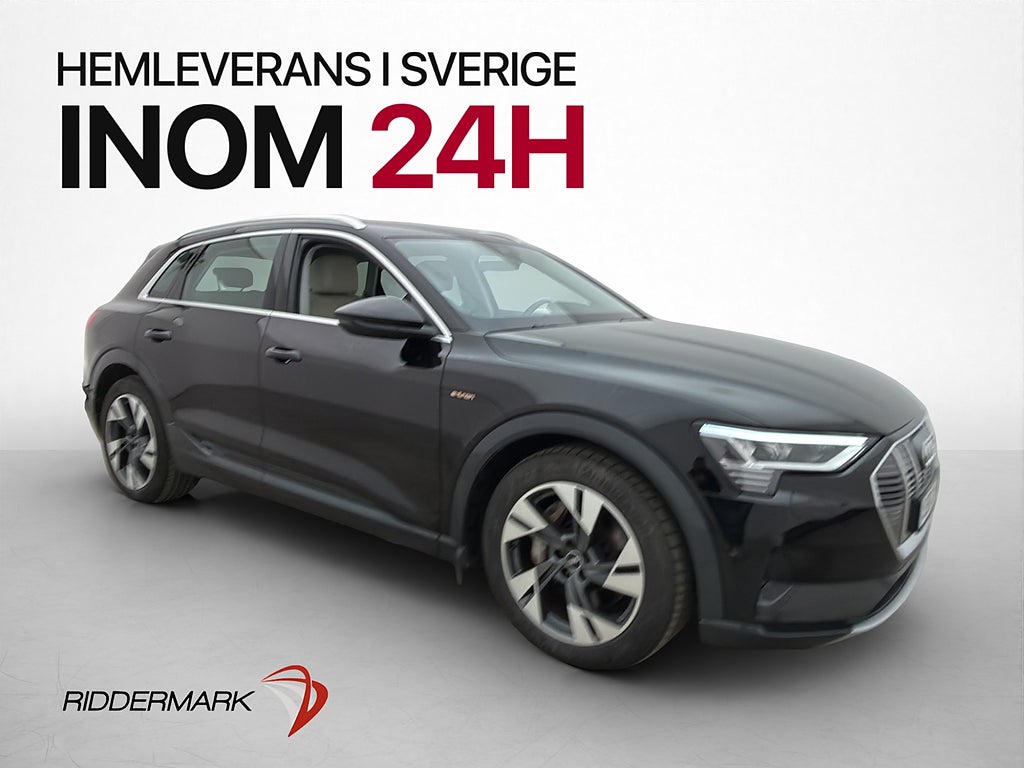 Audi E-Tron 55 408hk Drag Cockpit Navi Skinnsäten Svensksåld