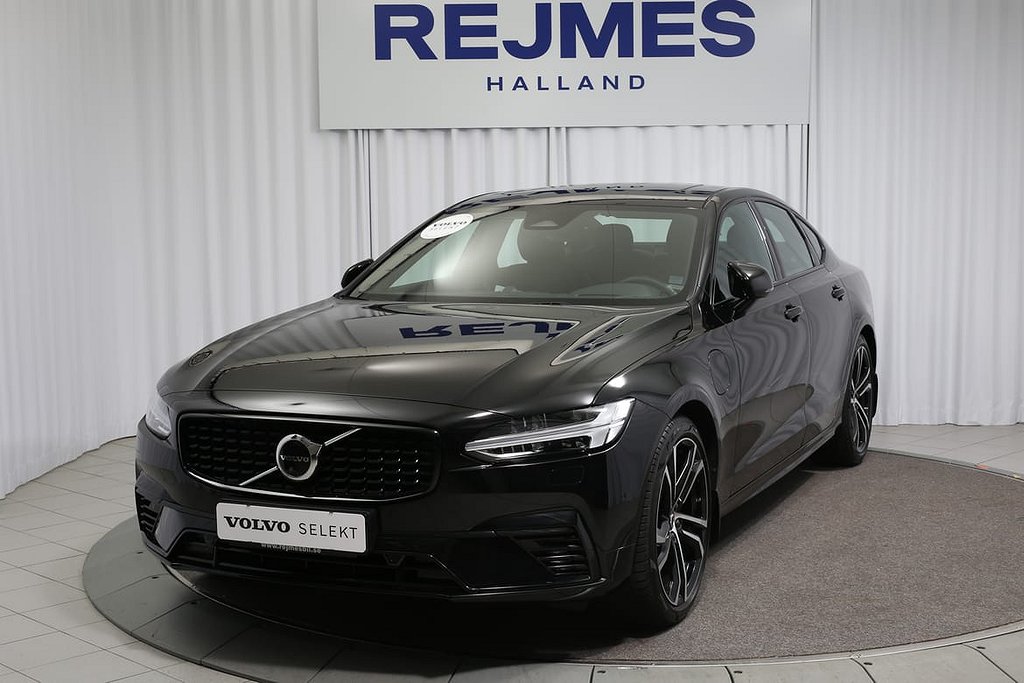 Volvo S90 Recharge T8 R-Design Pro Edt B&W Luftfjädring 360