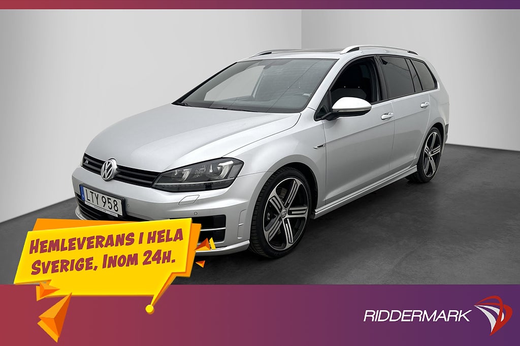 Volkswagen Golf Sportscombi R 4M 300hk Pano DCC Kamera Navi