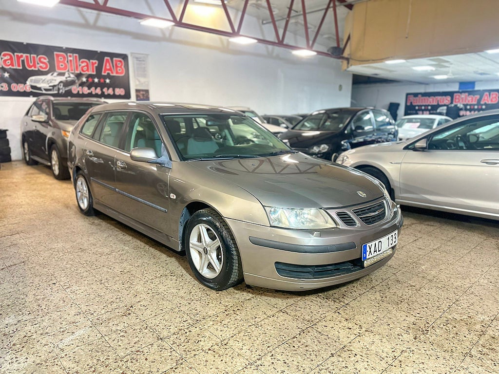 Saab 9-3 SportCombi 2.0 T Linear Automat Besiktigad & Ny Servad 