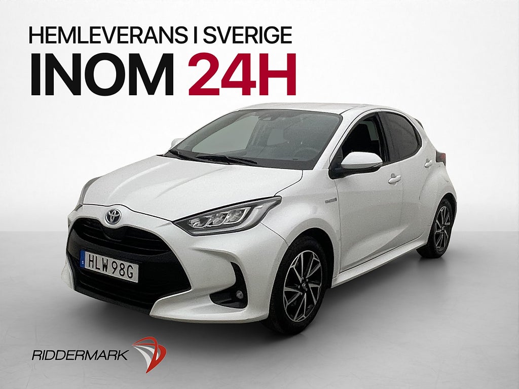 Toyota Yaris Hybrid 116hk Active Plus Kamera Rattvärme