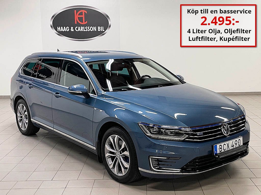 Volkswagen Passat Variant GTE 1.4 TSI ACT DSG Sekventiell 218hk