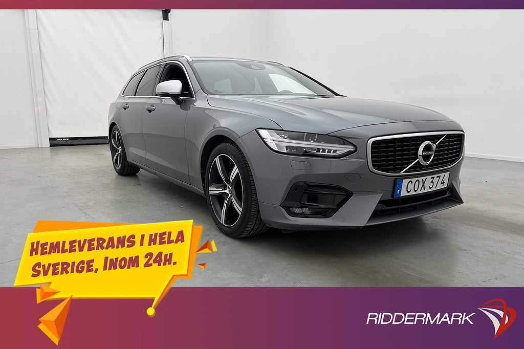 Volvo V90 D4 R-Design VOC Värmare Navi Keyless BLIS Drag