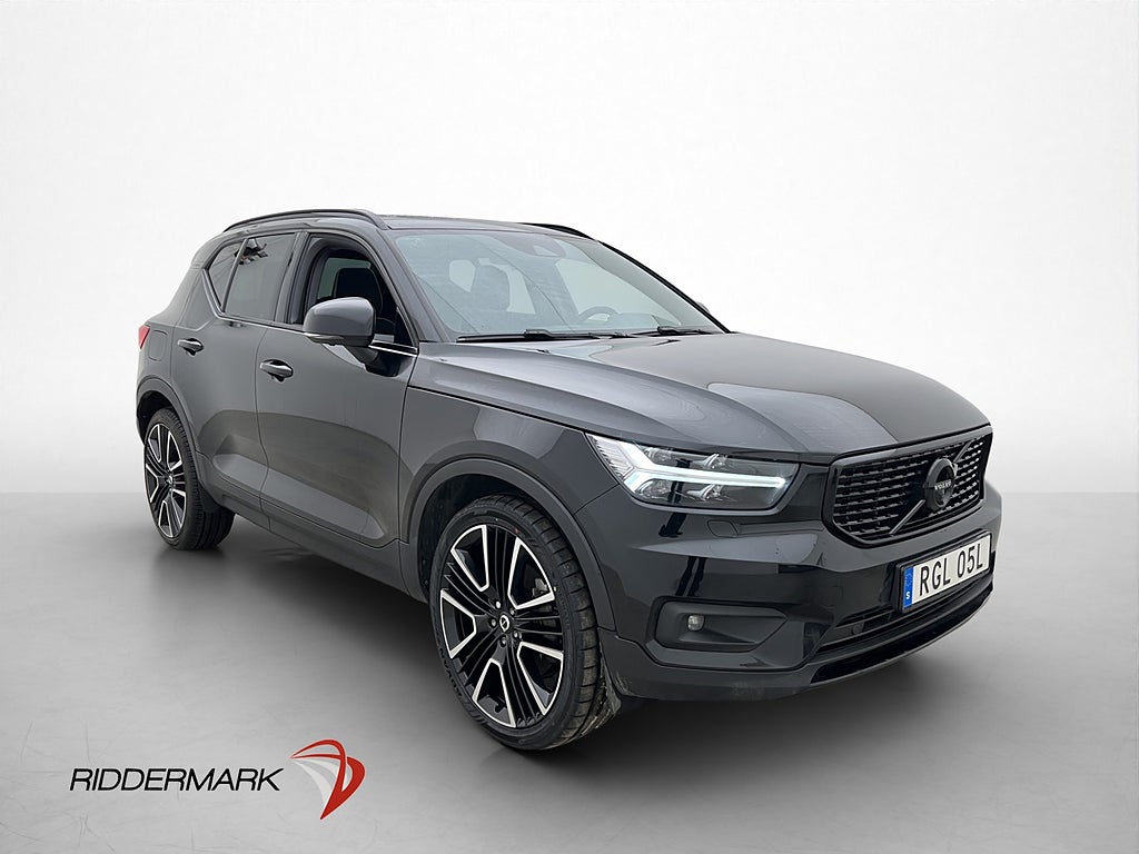 Volvo XC40 Recharge T4 R-Design Pano H/K VOC Värm 360° Navi