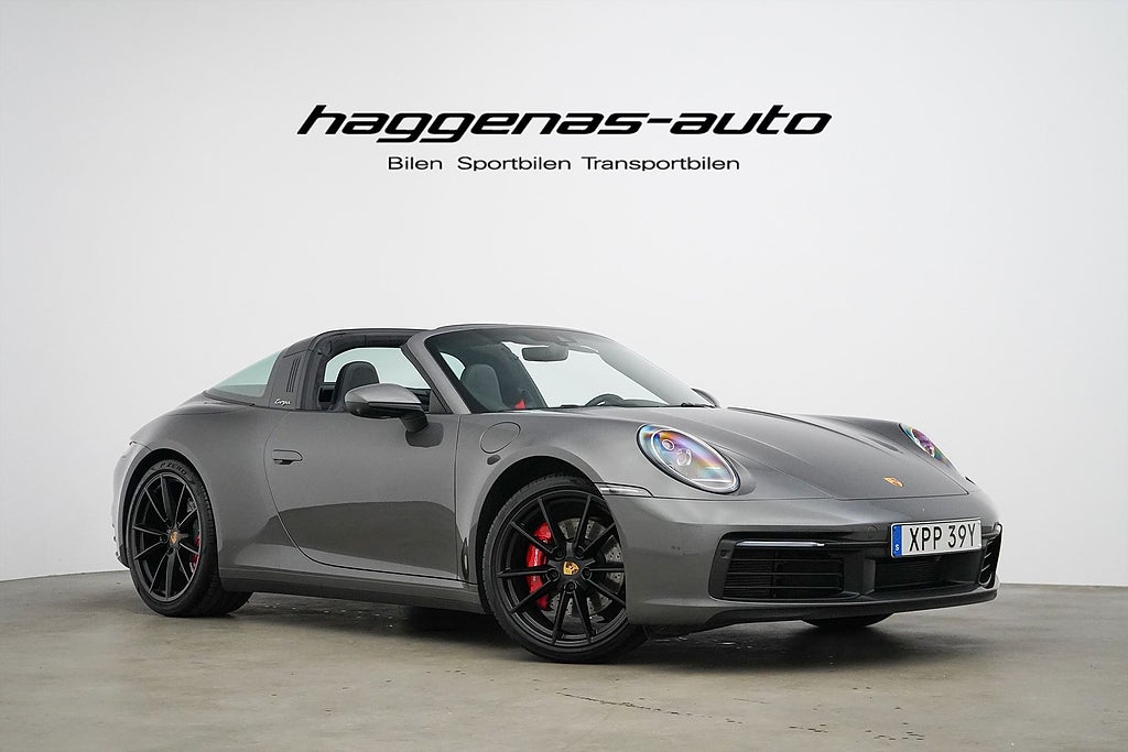 Porsche 992 911 Targa 4S / 450hk / PDLS+ / 360° / Bose