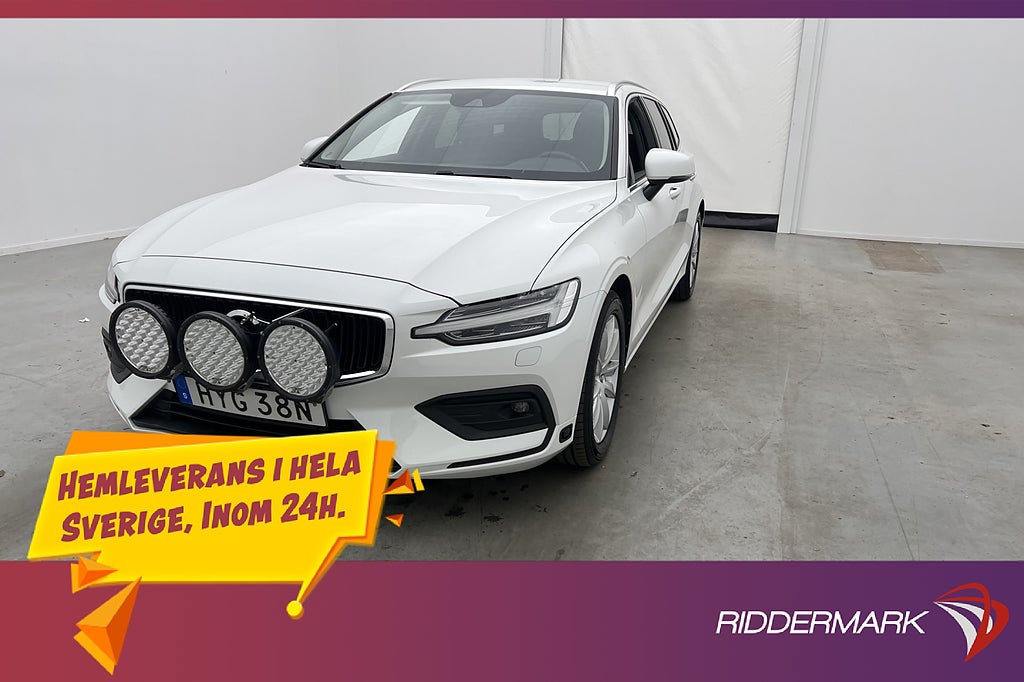 Volvo V60 B4 Advanced VOC Värmare H/K Kamera Drag Navi BLIS