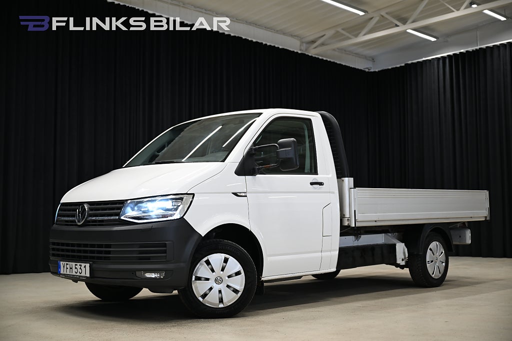 Volkswagen Transporter 2.0 TDI Flak|Drag|LED-Strålkastare|Värmare|Leasbar