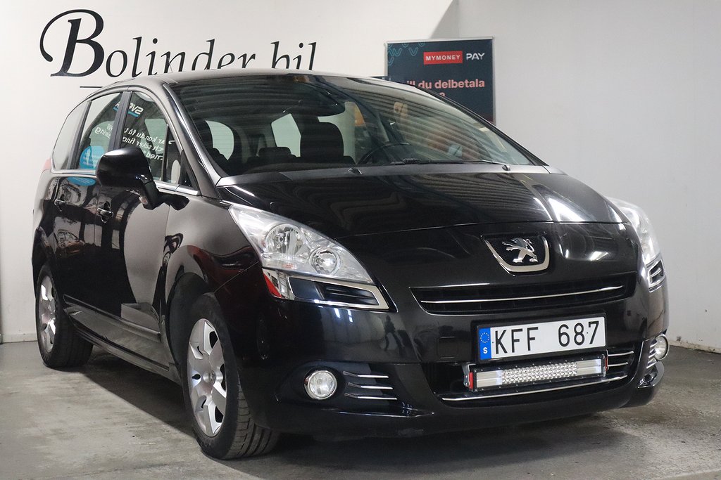 Peugeot 5008 1.6 THP 7-sits 156hk DRAG-KROK NYBES HEMLEV SoV