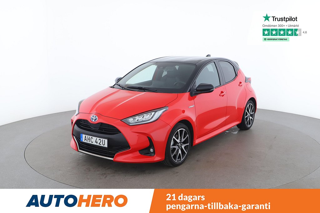 Toyota Yaris Hybrid CVT / CarPlay, Backkamera, Rattvärme