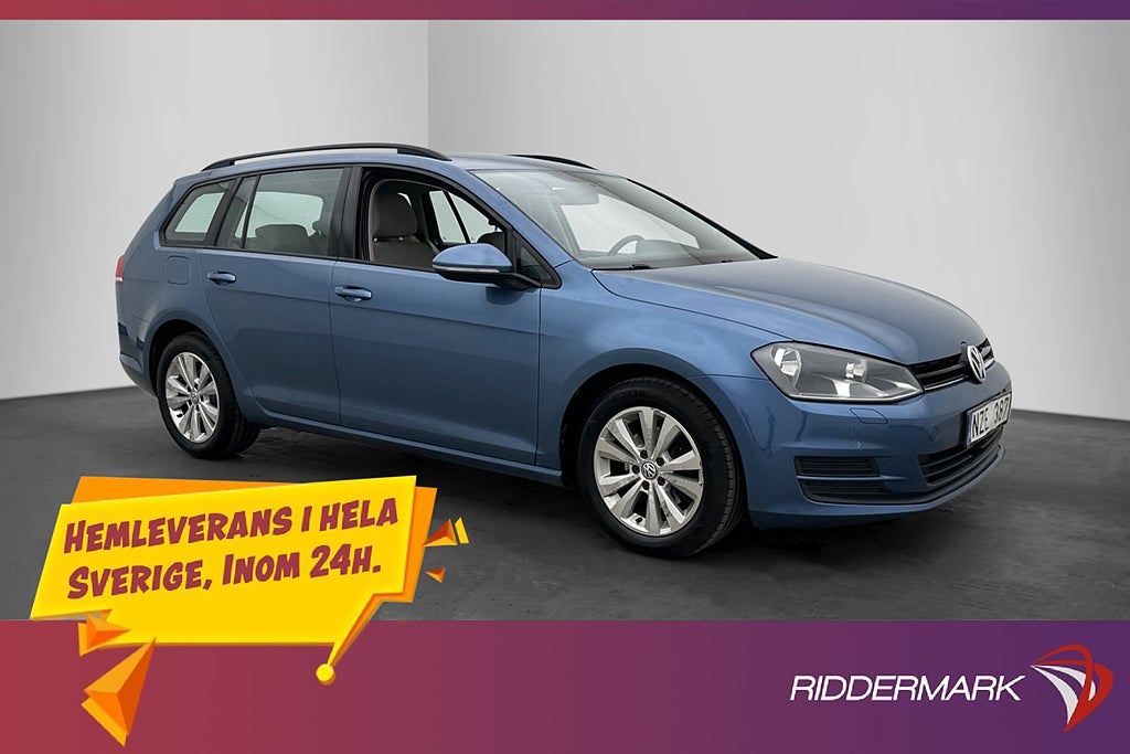 Volkswagen Golf Sportscombi TDI 105hk D-Värm Sensorer Drag