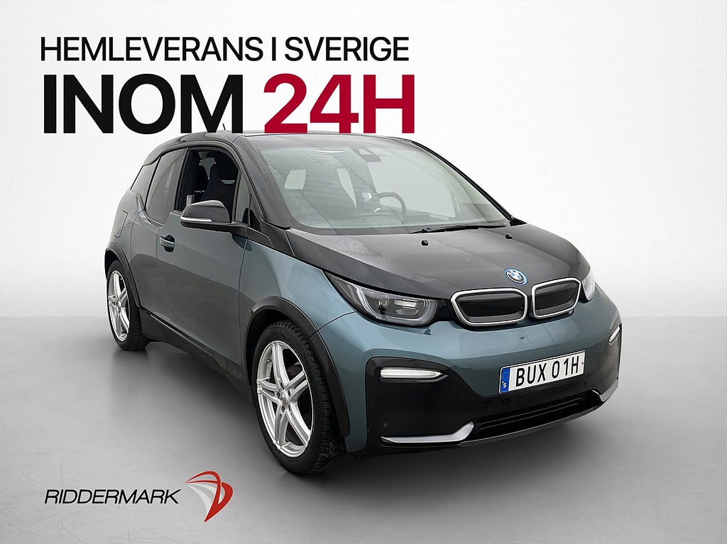 BMW i3s 120 Ah Comfort Advanced Värmepump Kamera CCS