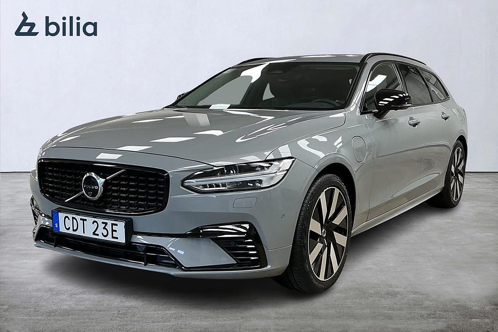 Volvo V90 Recharge T6 Ultimate Dark Dragkrok H/K HuD