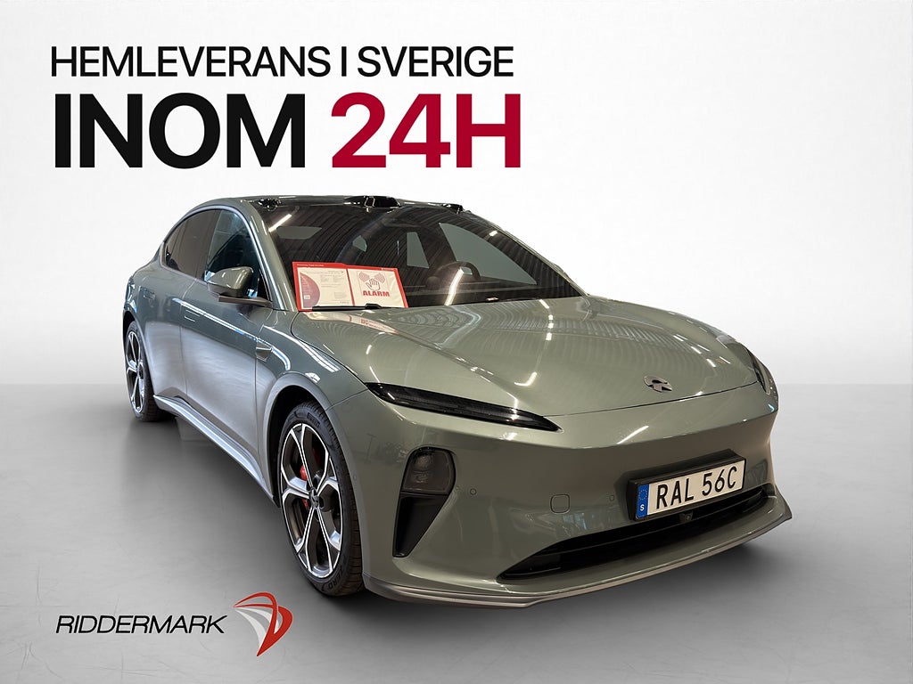 NIO ET5 Longe Range 490hk AWD Pano 360° Skinn Navi