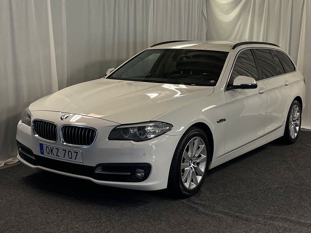 BMW 520 d Touring Aut Sportstolar Helskinn P-Sensorer