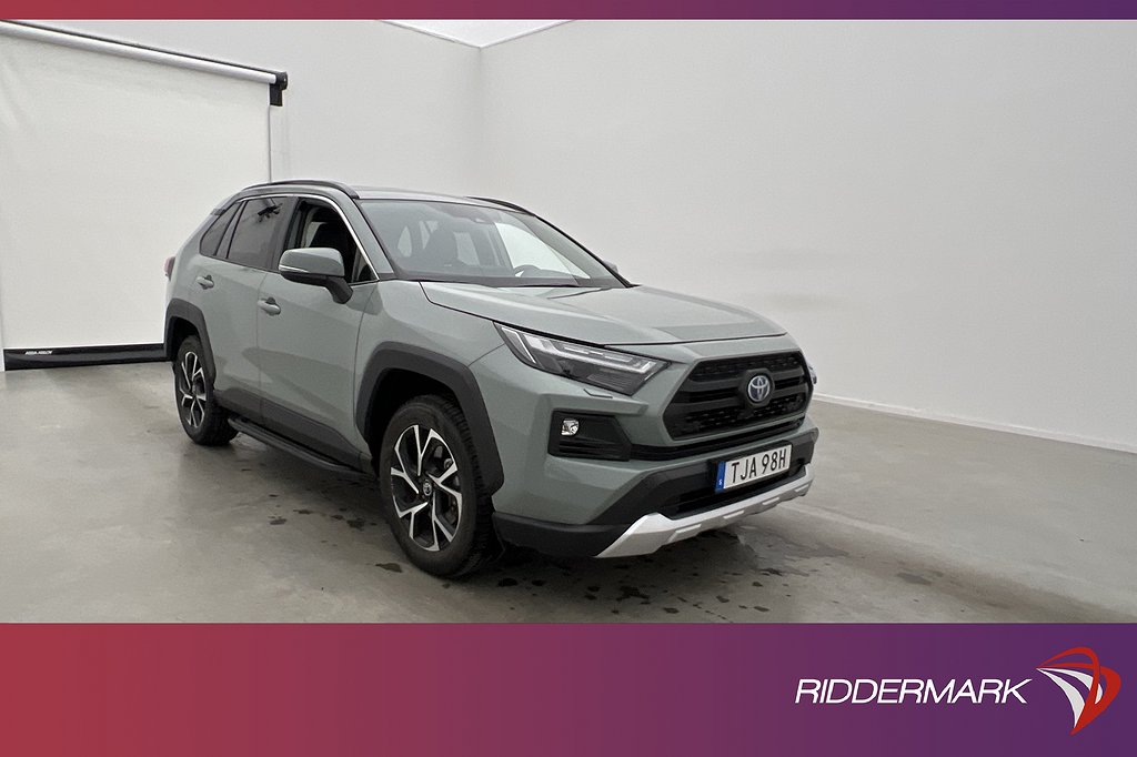 Toyota RAV4 Hybrid AWD 222hk Adventure Kamera Rattvärme Drag