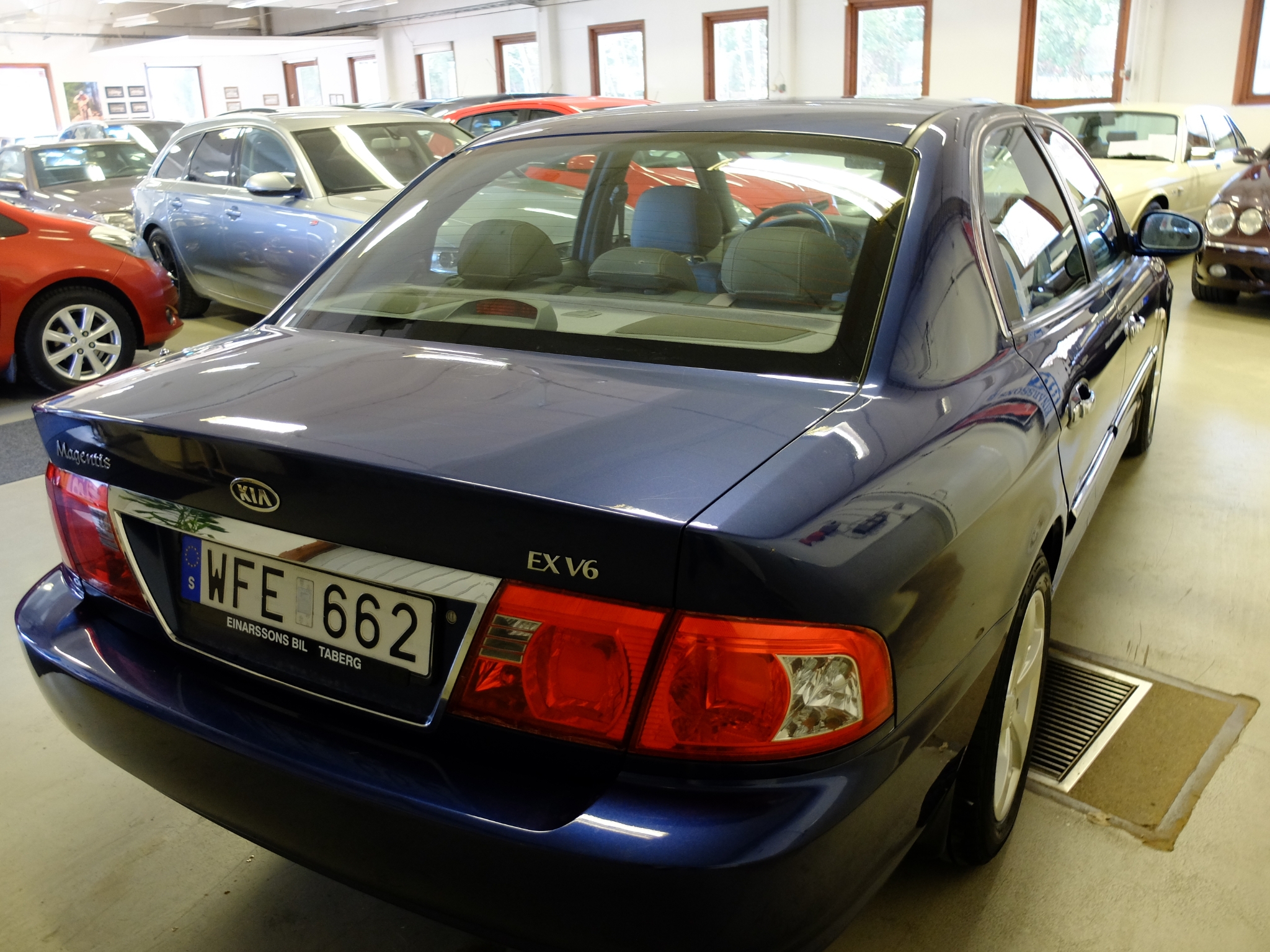 Kia Magentis 2.5 V6 Aut Skinn 2005, bild 6/37