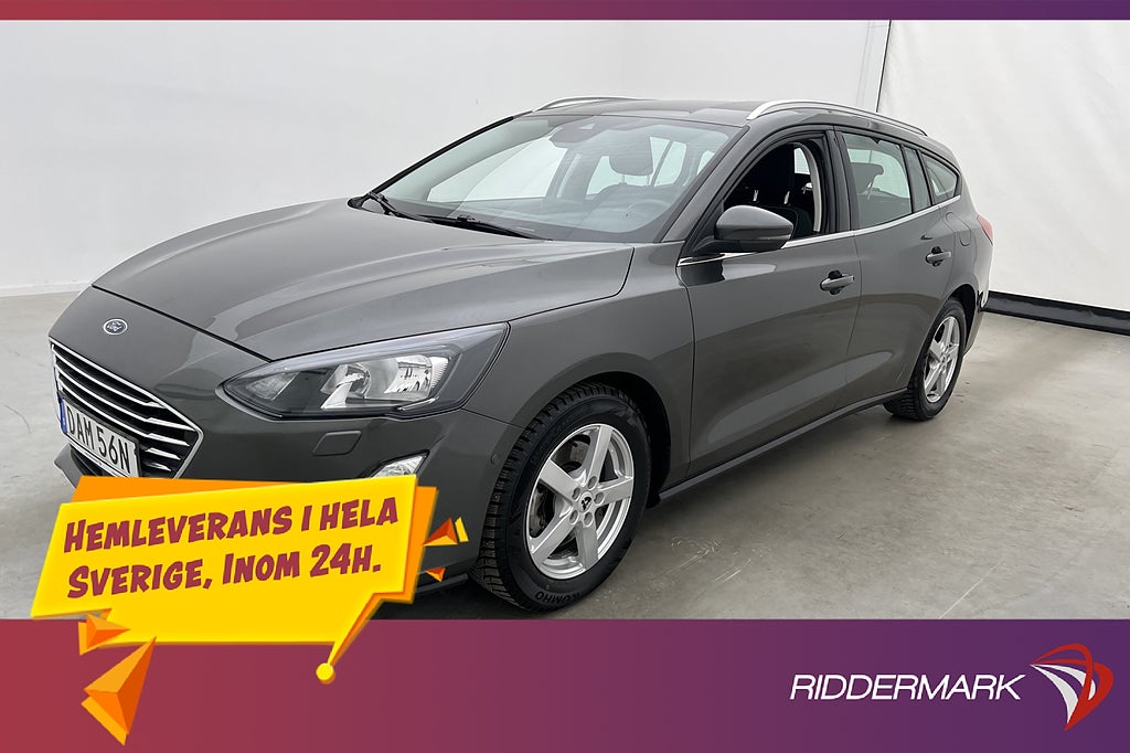 Ford Focus Kombi 125hk Titanium Kamera Rattvärme Adp-Fart