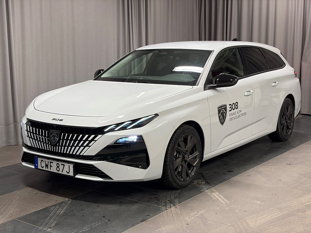 Peugeot 308 SW FL ALLURE Hybrid AUT Dragkrok Demobil