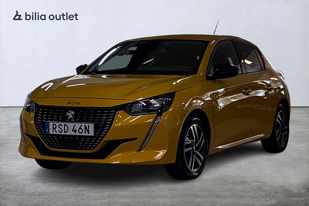 Peugeot 208 1.2 PureTech Allure 100hk Carplay Backkamera