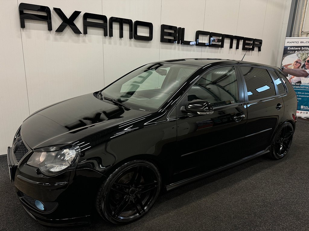 Volkswagen Polo GTI 1.8 150Hk Nybesiktad"Black Edition"578kr/mån