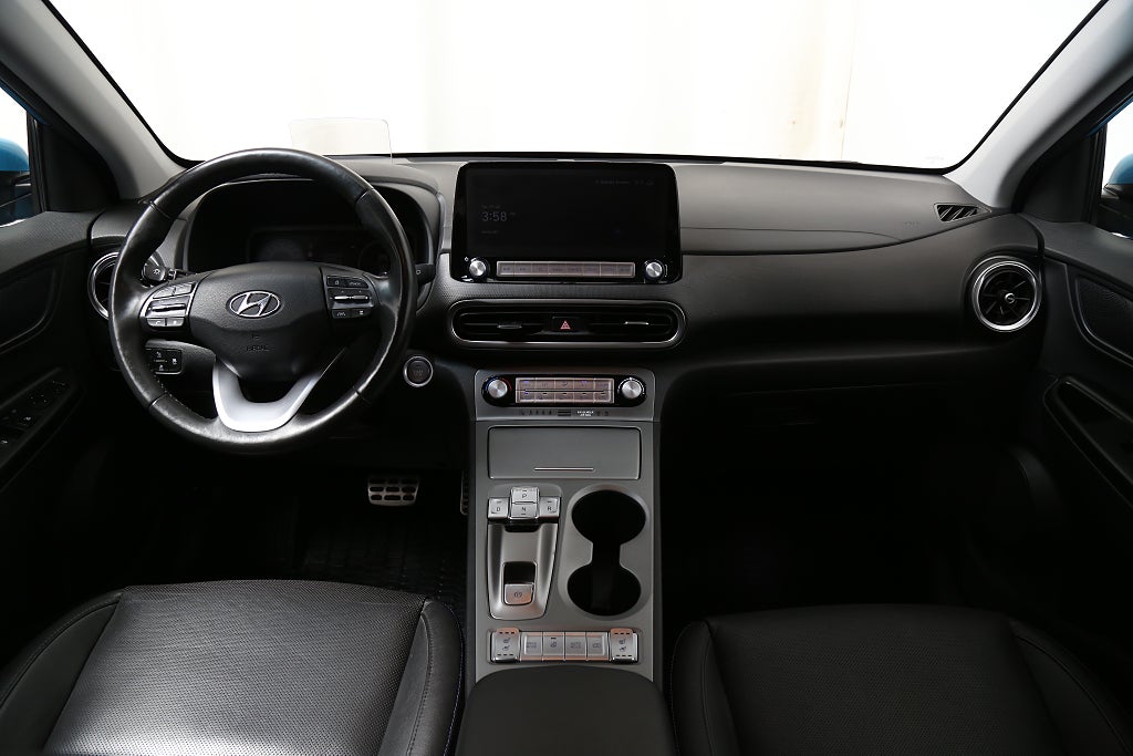 Hyundai Kona 64 kWh Advanced 204hk Skinn KRELL Head-up Nybilsgaranti 2022