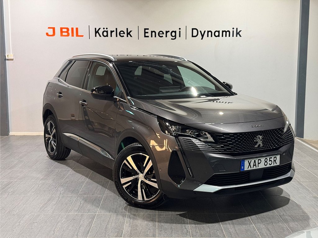 Peugeot 3008 GT 1,2 PureTech 130hk Aut - BACKKAMERA