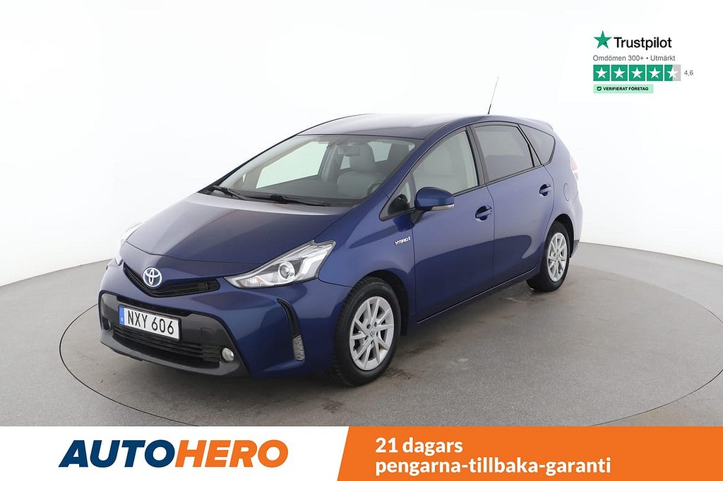 Toyota Prius+ Hybrid NYSERVAD, 7-Sits, Backkamera