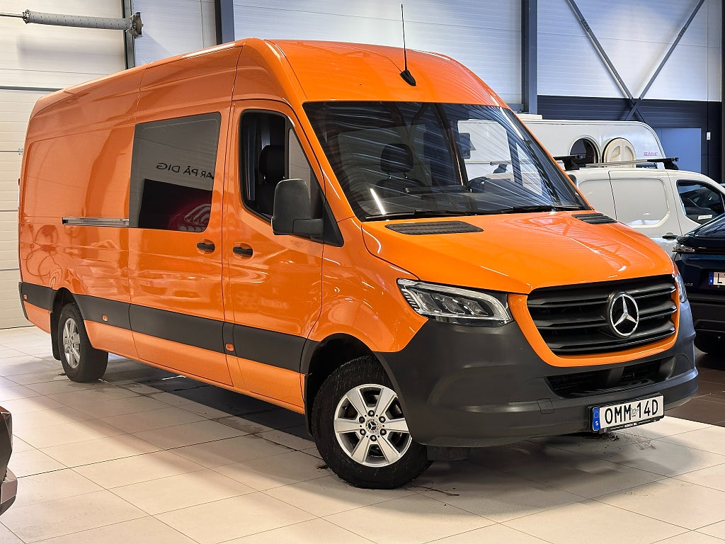 Mercedes-Benz Sprinter 316 CDI 5-sits 7G-Tronic Plus Mixto Dubbelhytt Halvskåp thumbnail