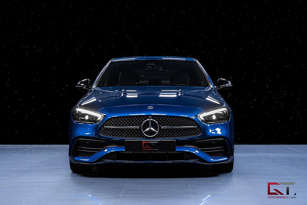 Mercedes-Benz C200 AMG Line Bur-3D 19Tum NightPack 360* Akustik P-Värme