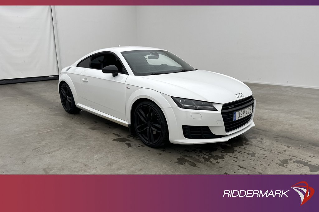 Audi TT Coupé TFSI Q 230hk S-Line Cockpit B&O Navi Sensorer