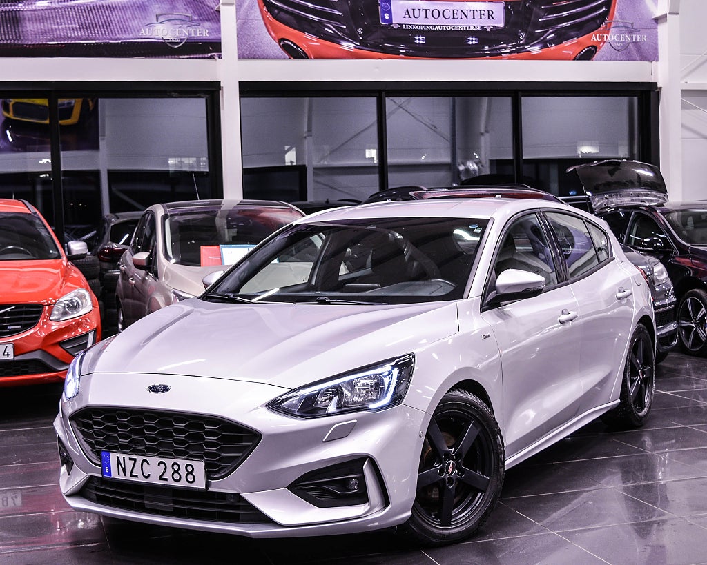 Ford Focus 1.0 EcoBoost ST-Line|Bakkamera|Carplay|Navi|Rattvärme