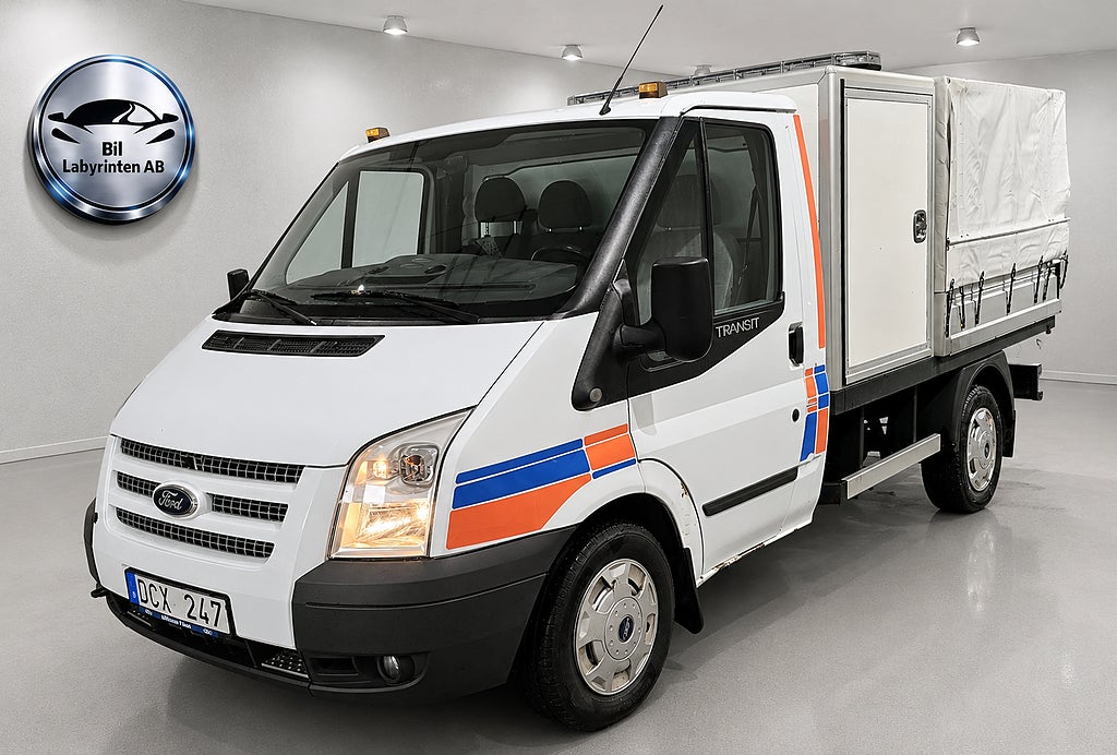 Ford transit MOMS T300 Chassi Cab 2.2 TDCi Euro 5 Dragkrok