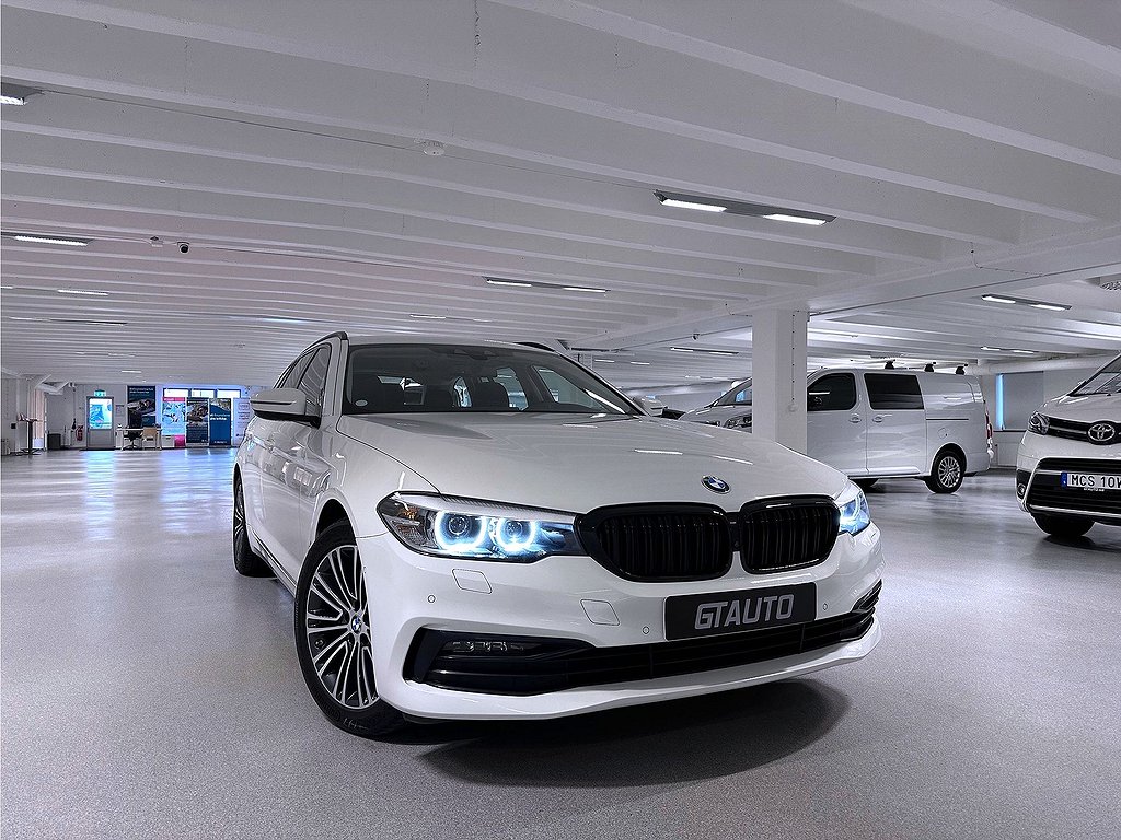 BMW 520 d Drive Cockpit Drag Värmare Displaykey Kamera Leasbar