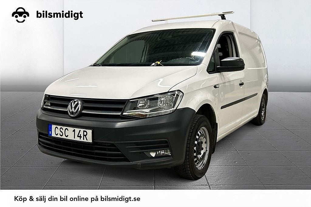 Volkswagen e-Caddy Maxi 37.3 kWh Drag Inredd Takbågar 113hk