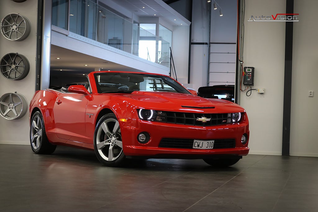 Chevrolet Camaro SS Convertible 405hk | HUD | K&N | 2200 MIL | 2 ägare