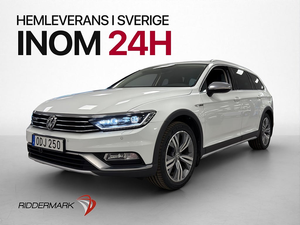 Volkswagen Passat Alltrack 190hk 4M Värm Adaptiv Kamera Drag