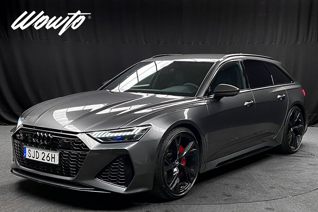 Audi RS6 Avant 600HK /Laser /DRC /RS-Design /Moms /Sv-Såld