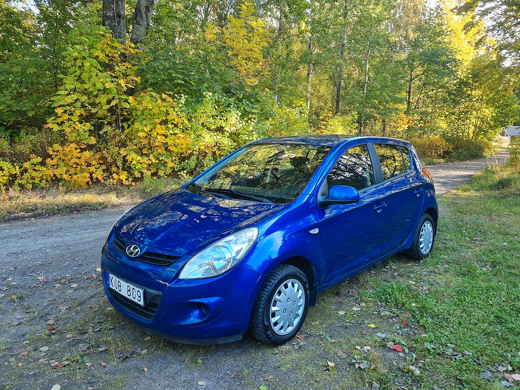 Hyundai i20 5-dörrar 1.2 Nybes/Ny koppling/Nyservad