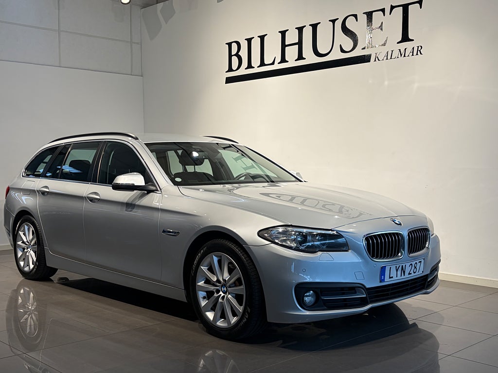 BMW 520d xDrive Touring Steptronic 190hk *Drag *Helskinn *Sensor