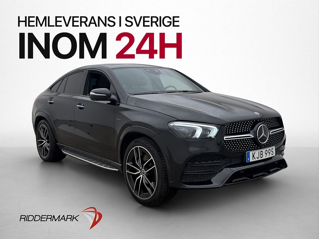 Mercedes-Benz GLE 350 de 4M Coupé AMG Luftfjäd Pano Burm HUD