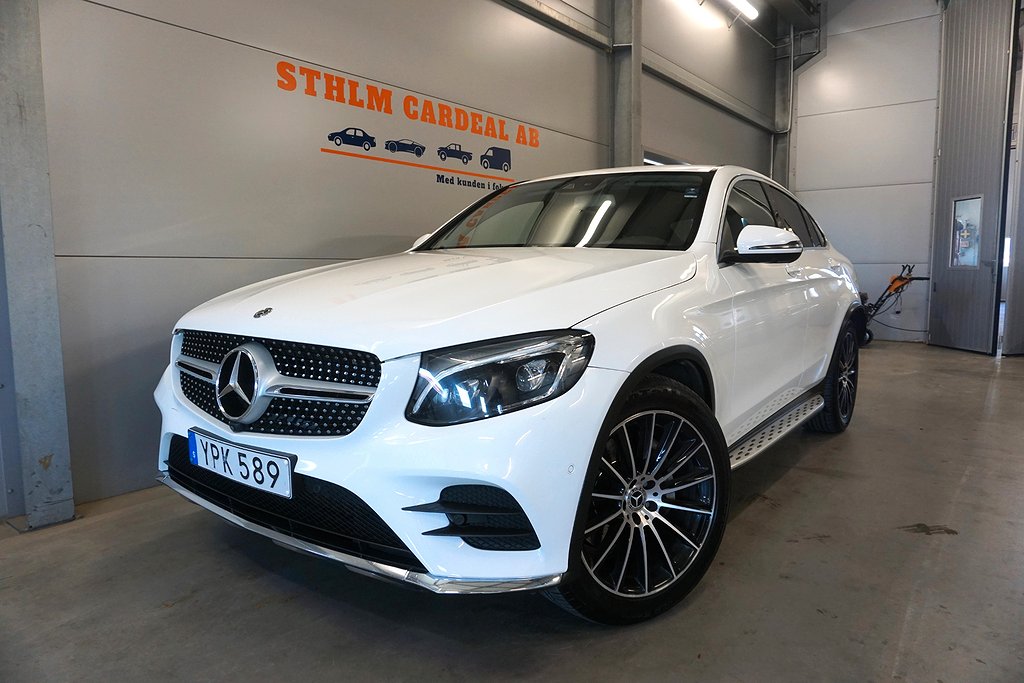 Mercedes-Benz GLC 220 d Coupé 4MATIC 170hk Amg 360-kam Dkrok