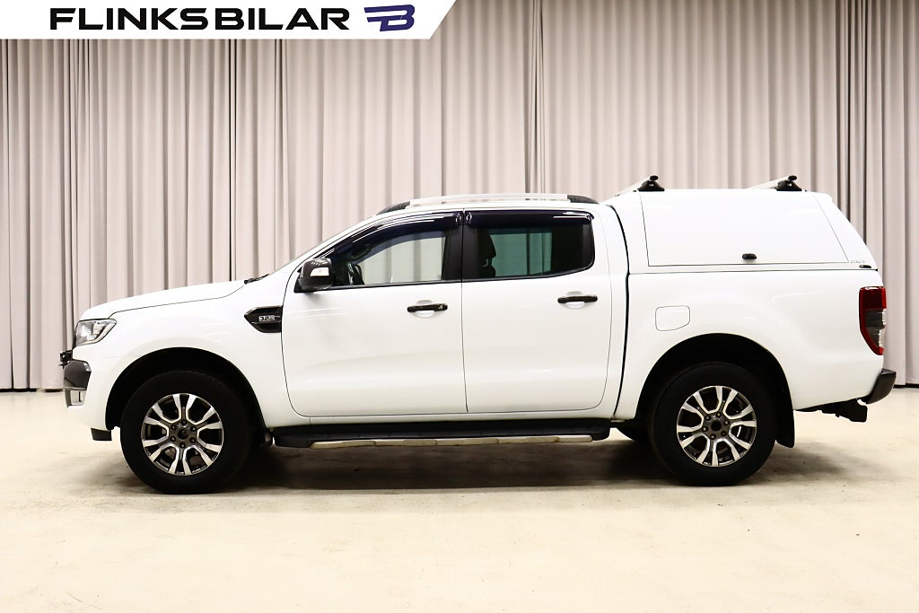 Ford ranger 200HK Automat|Wildtrack|Kåpa|Drag|Värmare|SeUtr