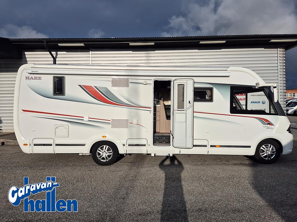 Kabe Travelmaster I 810 LXL (Hydraliska stödben/Inverter/Cykelställ/L
