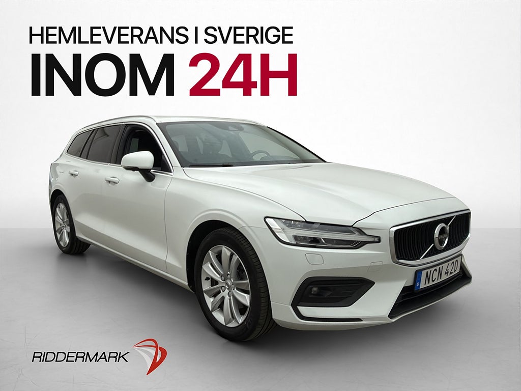 Volvo V60 B3 163hk Momentum VOC H/K Värmare 360° CarPlay