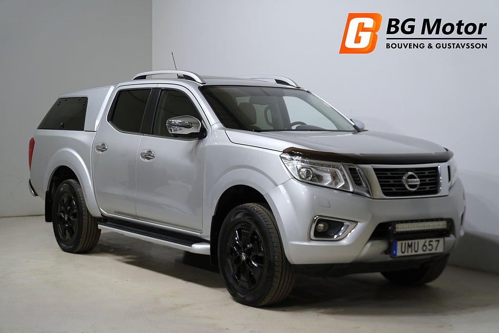Nissan Navara Dubbelhytt 2.3 dCi 190HK 4WD Drag/Taklucka/360/Leasbar
