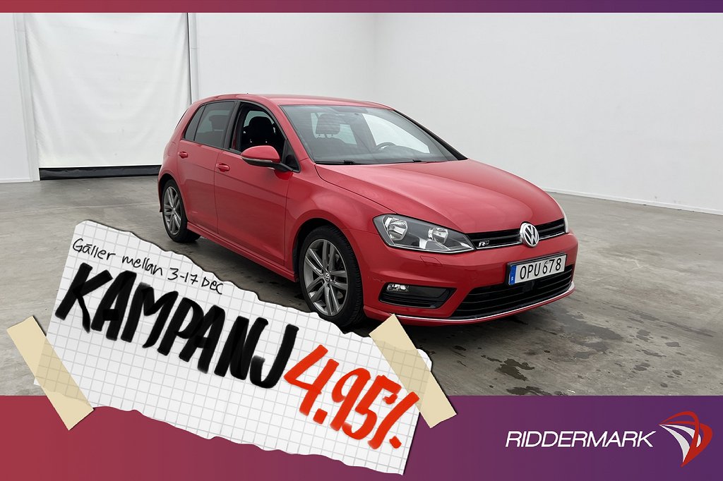 Volkswagen Golf 2.0 TDI 4M 150hk R-Line Värm 4,95% Ränta