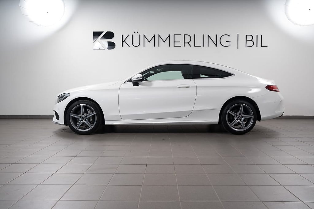 Mercedes-Benz C200 C 200 AMG Coupé 4MATIC Värmare Takluck...