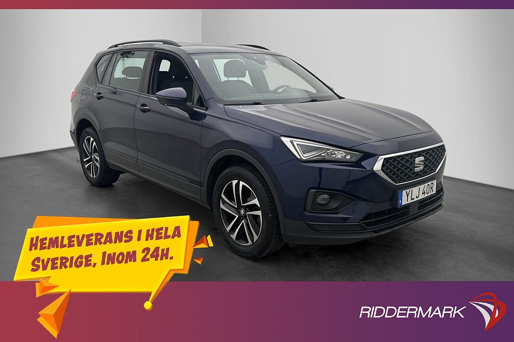 Seat Tarraco 1.5 TSI 150hk Style Dragkrok Kamera CarPlay