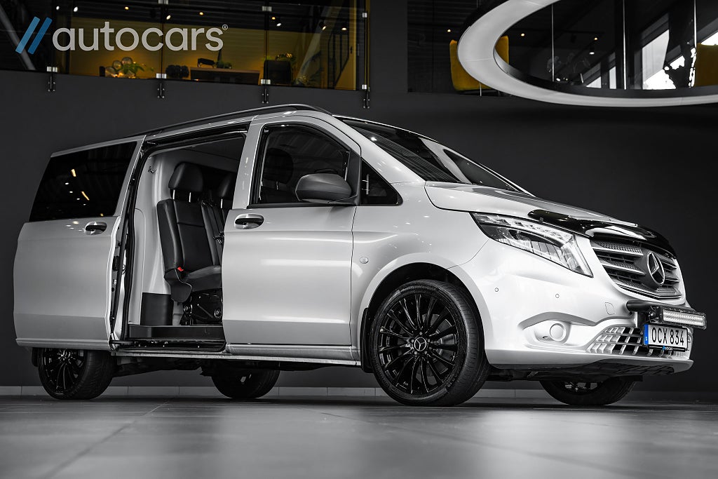Mercedes-Benz Vito Mixto 119 190hk 7G 4MATIC 5-sits|Värmare|19"|Läder|Drag