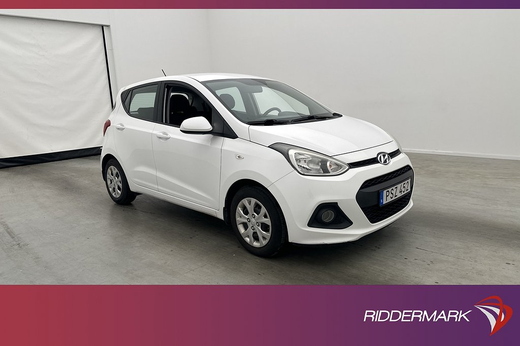 Hyundai i10 1.0 67hk Comfort Plus Rattvärme Bluetooth